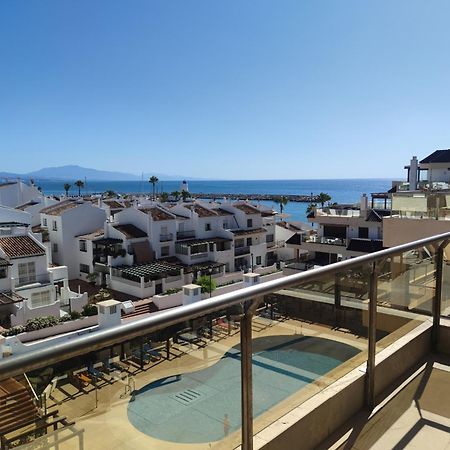 Lovely Apartment With Pool & Sea Views - Marina Del Castillo 2129 Манилва Екстериор снимка