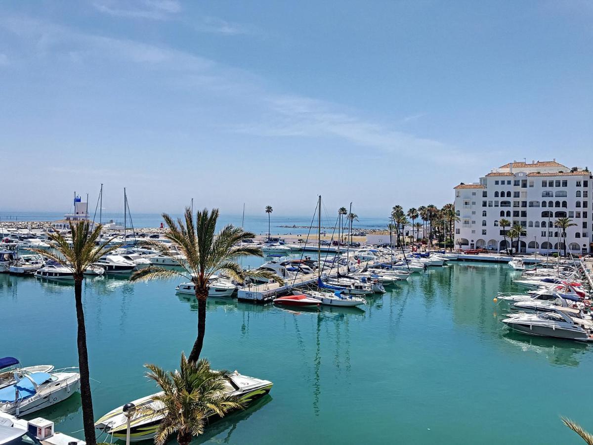 Lovely Apartment With Pool & Sea Views - Marina Del Castillo 2129 Манилва Екстериор снимка
