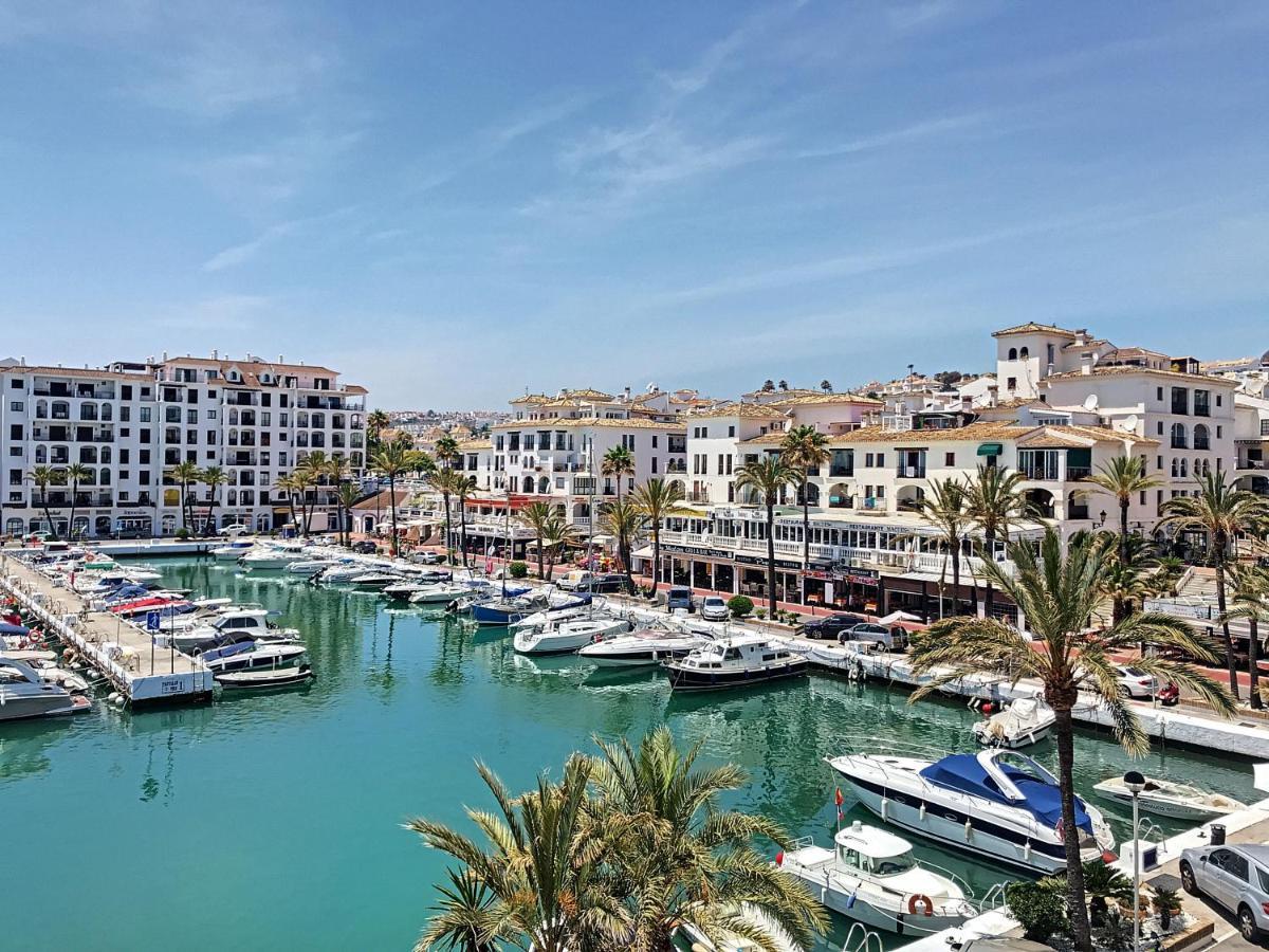 Lovely Apartment With Pool & Sea Views - Marina Del Castillo 2129 Манилва Екстериор снимка